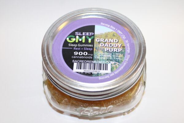 Sacred Remedies Sleep Gummies (Grand Daddy Purp)